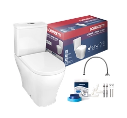 Combo Bacia Loren Class com Caixa Acoplada